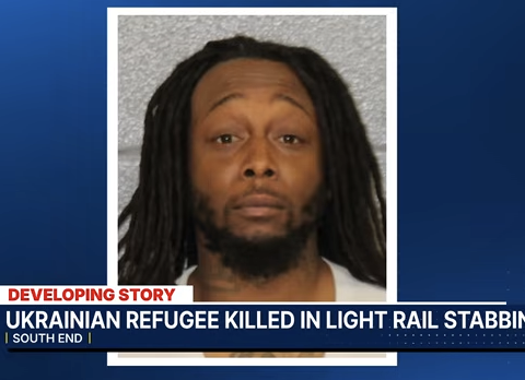 Mugshot of suspect who stabbed Ukrainian woman